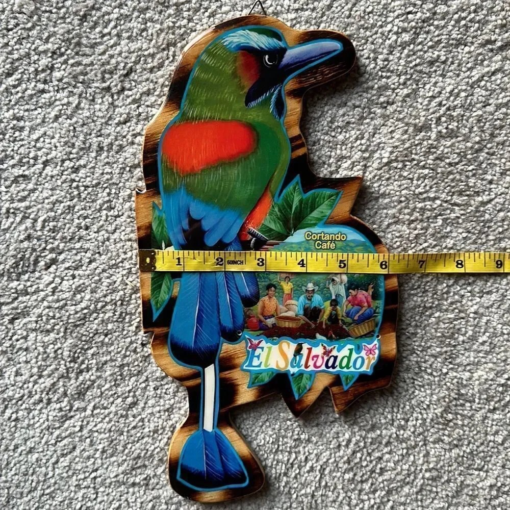El Salvador Cortando Cafe Wall Hanging!